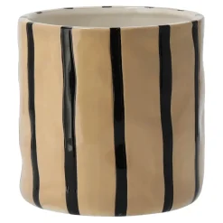 New Scandi Living Maceta Thrive Ø20 cm, Beige-negro BeigeNegro