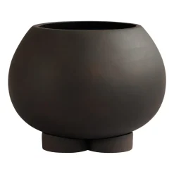 Online 101 Copenhagen Maceta Urchin mini Ø35 cm, Coffee MarrónNegro