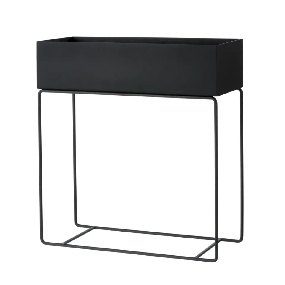 Hot Ferm Living Macetero Plant Box , Negro