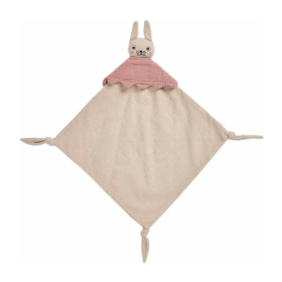 Discount OYOY Manta con peluche Ninka Rabbit 40x40 cm, Beige