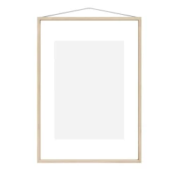 Sale MOEBE Marco de fresno A2 44,8x61,5 cm, Transparent, Wood, Black MarrónNegro