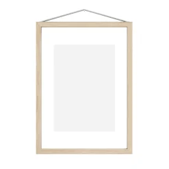 Online MOEBE Marco de fresno A4 23,4x31,7 cm, Transparent, Wood, Black MarrónNegro