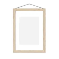 New MOEBE Marco de fresno A5 16,8x23,2 cm, Transparent, Wood, Black MarrónNegro