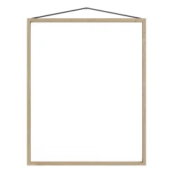 Clearance MOEBE Marco de roble 40x50 cm, Transparent, Wood, Black MarrónNegro