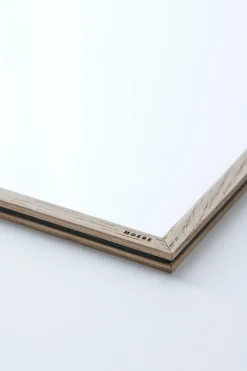 Clearance MOEBE Marco de roble 40x50 cm, Transparent, Wood, Black MarrónNegro
