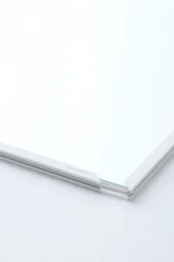 Sale MOEBE Marco A4 22,6x31,3 cm, Brushed aluminium Plateado