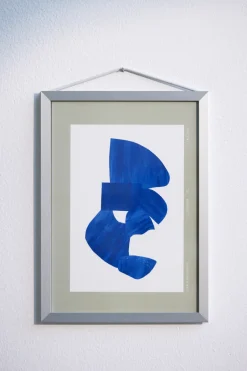 Sale MOEBE Marco A4 22,6x31,3 cm, Brushed aluminium Plateado