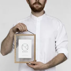 Sale MOEBE Marco Frame A5 16,8x23 cm, roble Marrón