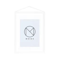 Best MOEBE Marco Frame A5 16,8x23 cm, Blanco