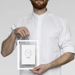 Best MOEBE Marco Frame A5 16,8x23 cm, Blanco