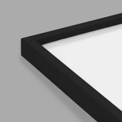 Paper Collective Marco plexiglás-, 50x70 cm Negro
