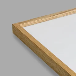 Outlet Paper Collective Marco plexiglás-roble, 50x70 cm Beige