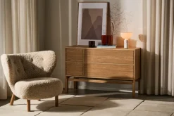 Clearance Scandi Essentials Marco Stensö roble, 50x70 cm Marrón