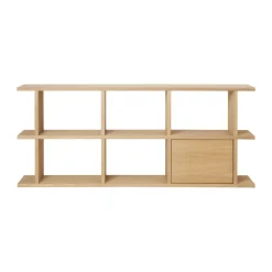 Ferm Living Módulo de estantería de armario Kona, Natural Beige
