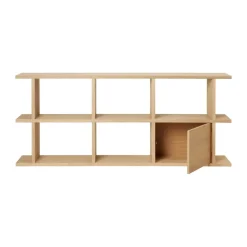 Ferm Living Módulo de estantería de armario Kona, Natural Beige