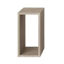 Discount Muuto Módulo de estantería Stacked 2.0 abierto, small, roble Marrón