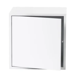 Sale Muuto Módulo de estantería Stacked 2.0 con puerta, mediano, Blanco