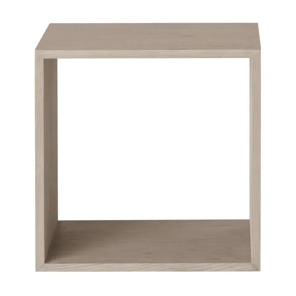 Clearance Muuto Módulo de estantería Stacked 2.0 abierto, mediano, roble Marrón