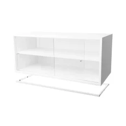 Online Zweed Módulo vitrina Molto 840, , incl. marco de metal Blanco