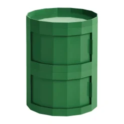 New HAY Mesa auxiliar Facet Cabinet 20, Spinach green Verde