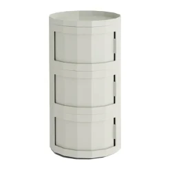 Online HAY Mesa auxiliar Facet Cabinet 30, Misty grey Gris