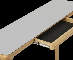 Best Umage Mesa auxiliar Heart'n'Soul 120 cm, Oak-cloud grey BeigeGris