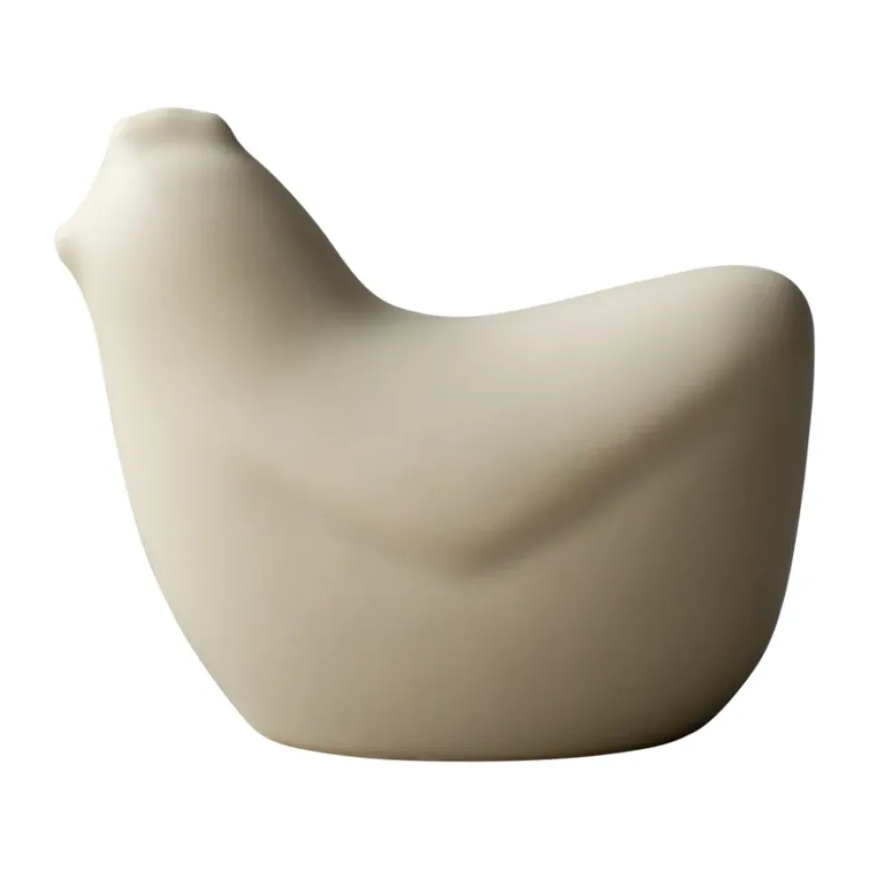 Hot DBKD Mini hens 8 cm, Creme Blanco