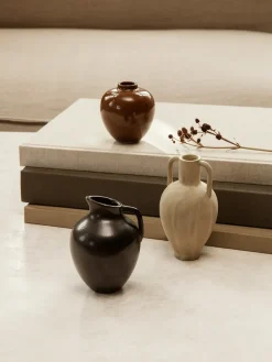 Sale Ferm Living Mini jarrón Ary small, Soil Marrón