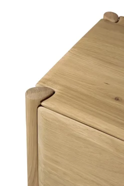Hot Ethnicraft Mueble de TV PI , Roble, 242 cm Beige