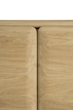 Hot Ethnicraft Mueble de TV PI , Roble, 242 cm Beige