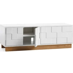Hot A2 Mueble TV Collect 2010, – base de roble Blanco