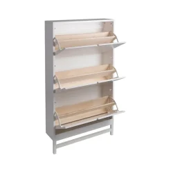 Best Mavis Mueble zapatero Falsterbo, , 3 compartimentos Blanco