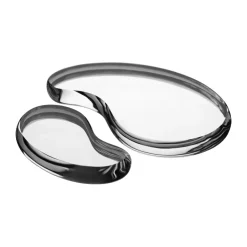 Discount Kosta Boda Objeto decorativo Tears of joy 2 piezas, Plateado Color dorado