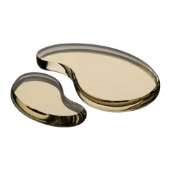 Discount Kosta Boda Objeto decorativo Tears of joy 2 piezas, Dorado Color dorado