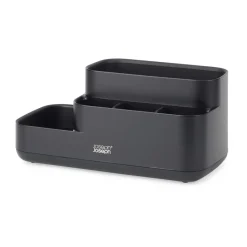 Clearance Joseph Joseph Organizador de baño Easystore 24,8 cm, Negro