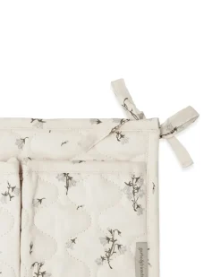 Clearance Garbo&Friends Organizador de cama acolchado satin Bluebell, 18x43 cm Beige