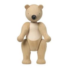 Best Kay Bojesen Denmark Oso de madera Kay Bojesen grande, roble-arce Marrón