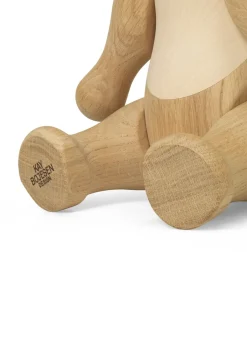 Best Kay Bojesen Denmark Oso de madera Kay Bojesen grande, roble-arce Marrón