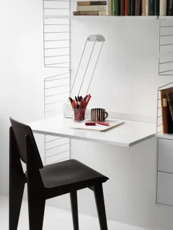 Clearance String Panel de pared , , 75x30 cm, paquete de 1 Blanco