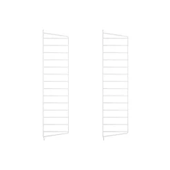Clearance String Panel de pared , , 75x20 cm, paquete de 2 Blanco