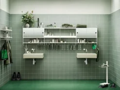 Clearance String Panel de pared , , 75x20 cm, paquete de 2 Blanco
