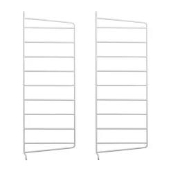 Online String Panel de pared , , 50x20 cm, paquete de 2 Blanco