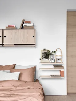 Online String Panel de pared , , 50x30 cm, paquete de 2 Blanco