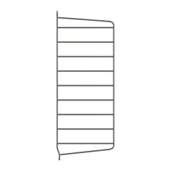 Best String Panel de pared , oscuro, 50x20 cm, paquete de 1 Gris