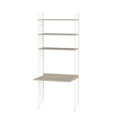 Sale String Panel de suelo , , 200x30 cm, paquete de 2 Beige