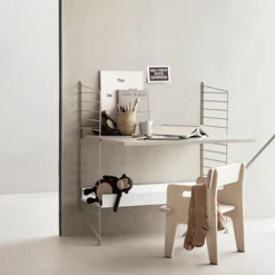 String Panel de suelo , , 85x30 cm, paquete de 1 Beige