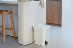 Outlet Brabantia Papelera con pedal StepUp de 25 L, claro Gris