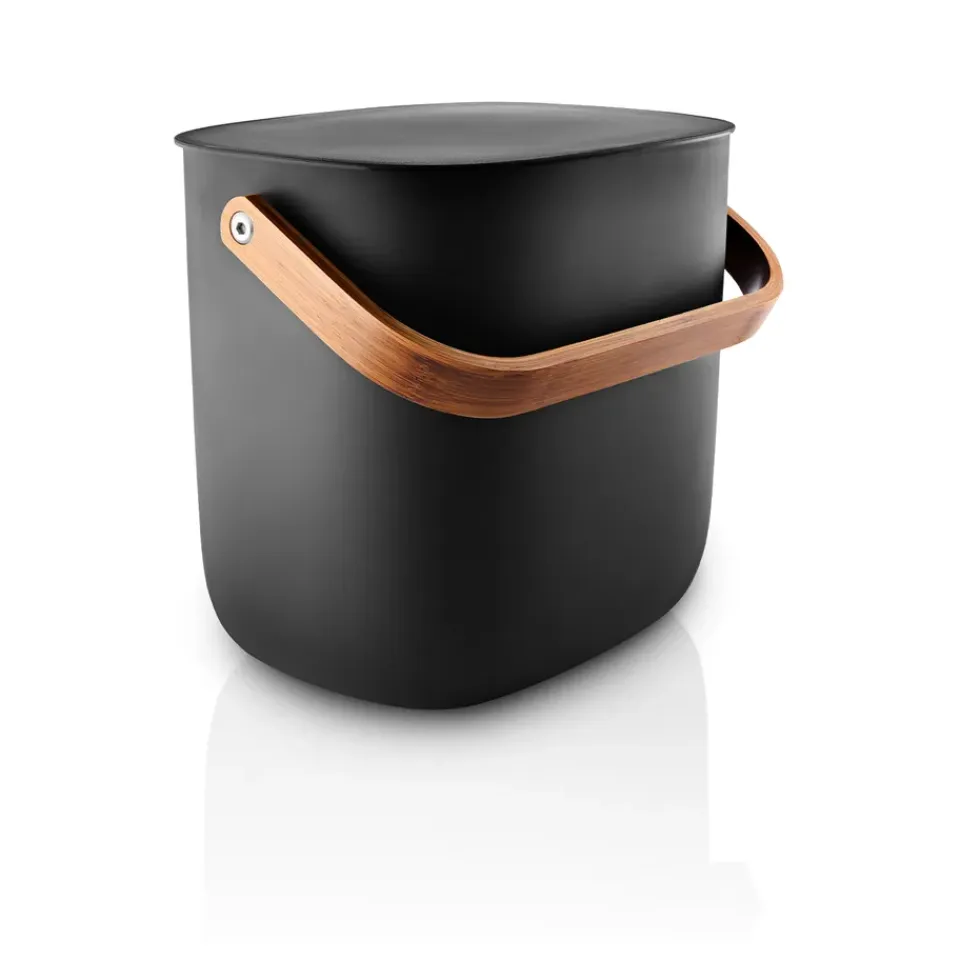 Clearance Eva Solo Papelera Reflect 6 L, Black-brown Negro