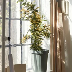 Hot HAY Papelera Shade, Offwhite, 14 l Blanco