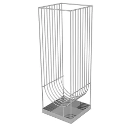 AYTM Paragüero Curva, plata Plateado